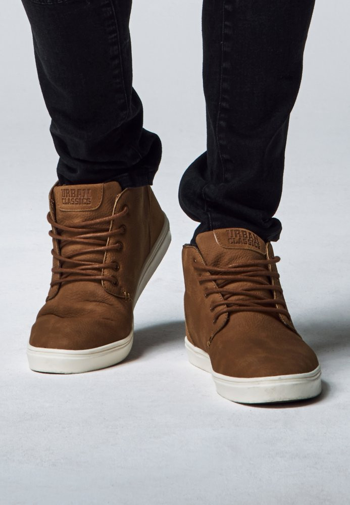 Hibi Mid Shoe - toffee/wht 37