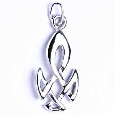 Stříbrný přívěšek, Keltský ornament, P 880