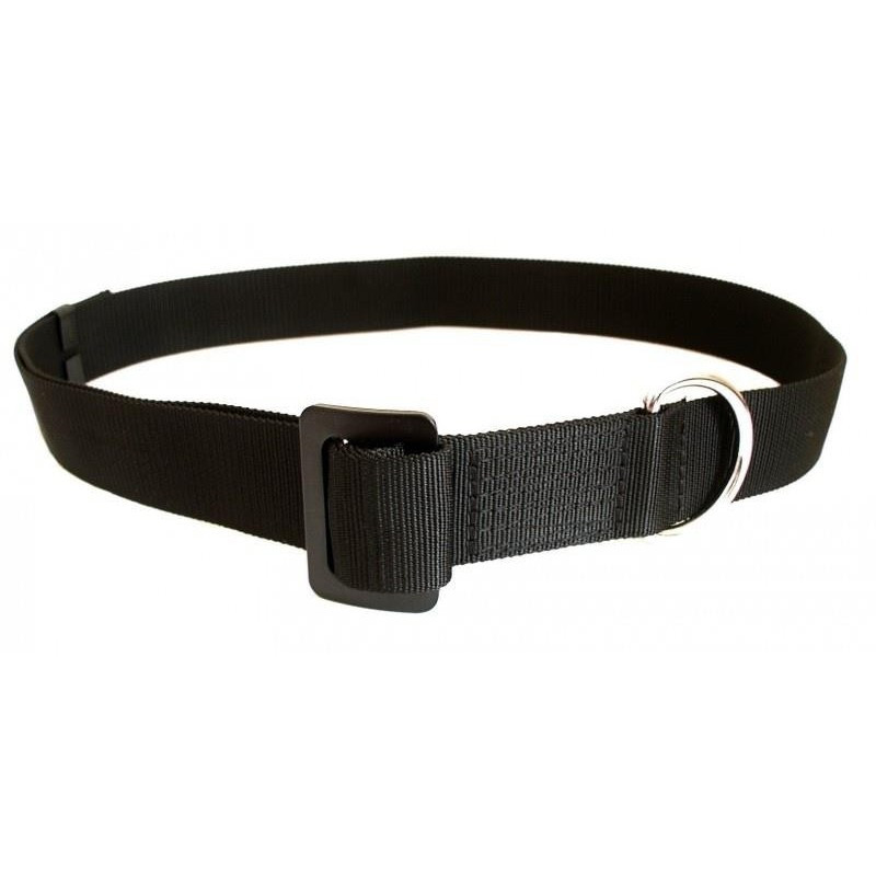 Meander Meander Opasek s kovovou sponou Černá