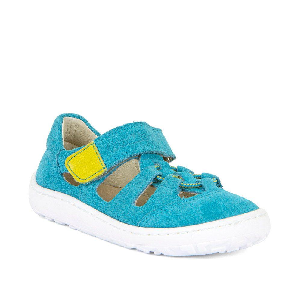 Dívčí barefoot sandály ELASTIC Turquoise Froddo G3150262-15 tyrkysová - 24