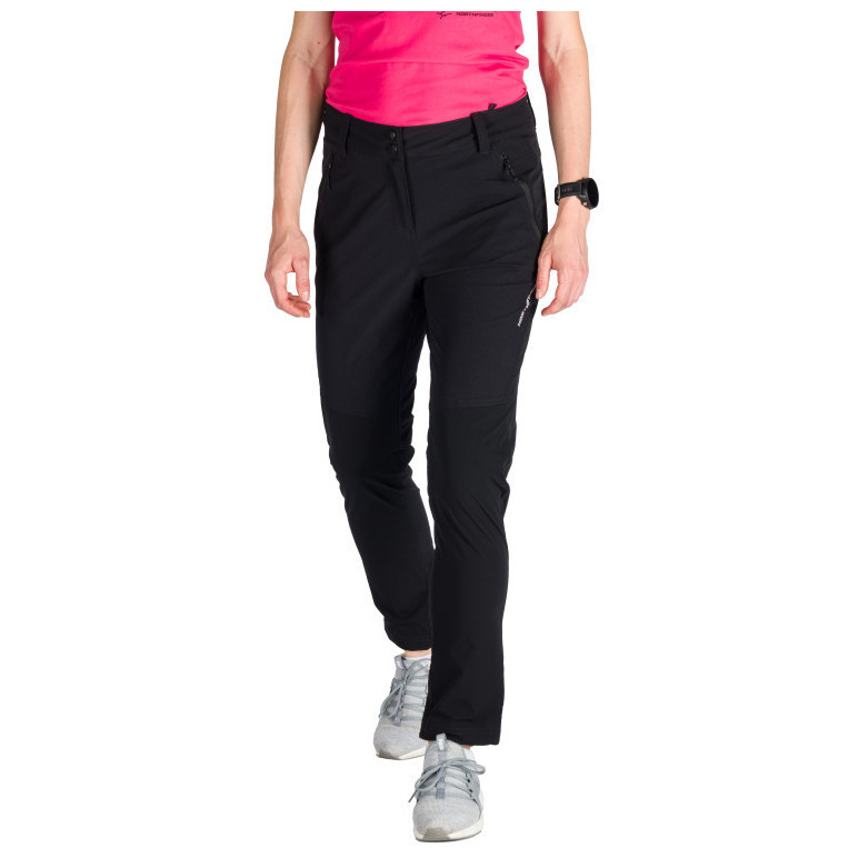 Dámské kalhoty Northfinder Staci Velikost: S / Barva: černá