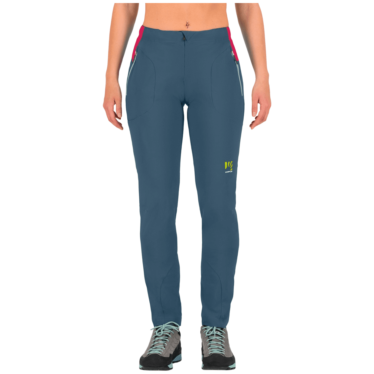 Dámské kalhoty Karpos Roccia W Pants Velikost: S / Barva: modrá/růžová