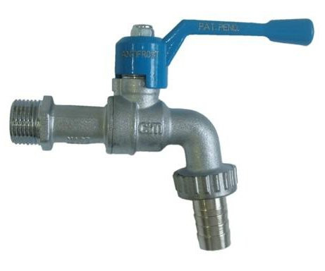 Ventil rohový zahradní kulový nezamrzající Cimberio 341 - 1/2