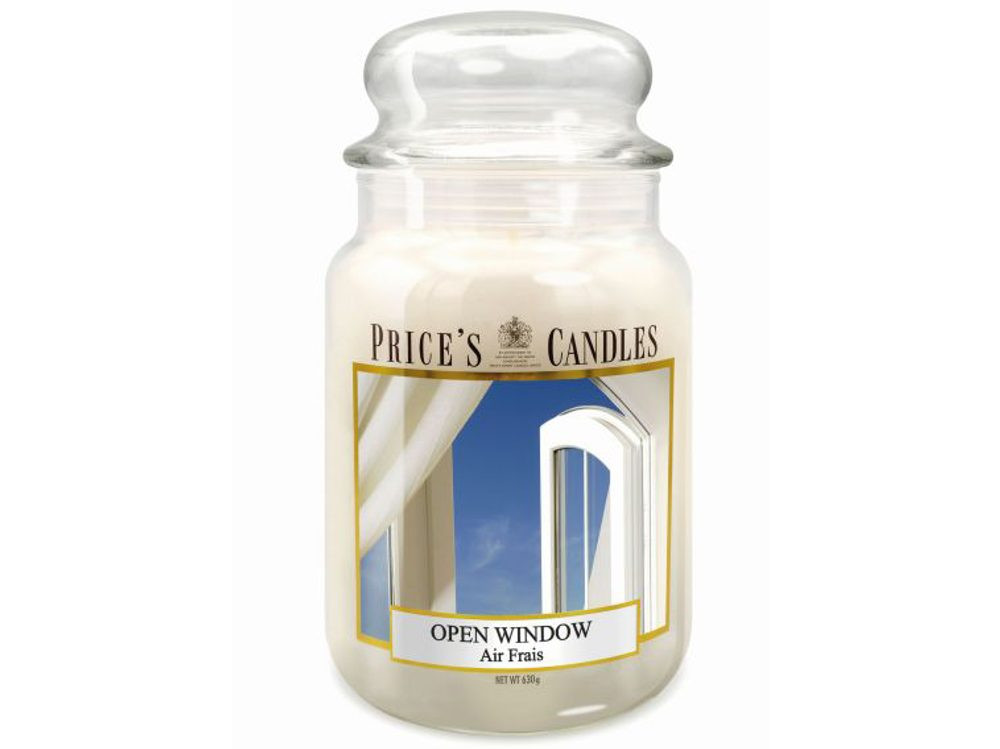 Price’s PRICE'S MAXI svíčka ve skle Otevřené okno - hoření 150h
