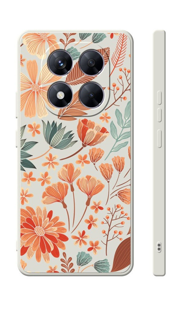 Kryt TopQ Design Xiaomi Redmi Note 14 Pro 5G Luční kvítí 136854