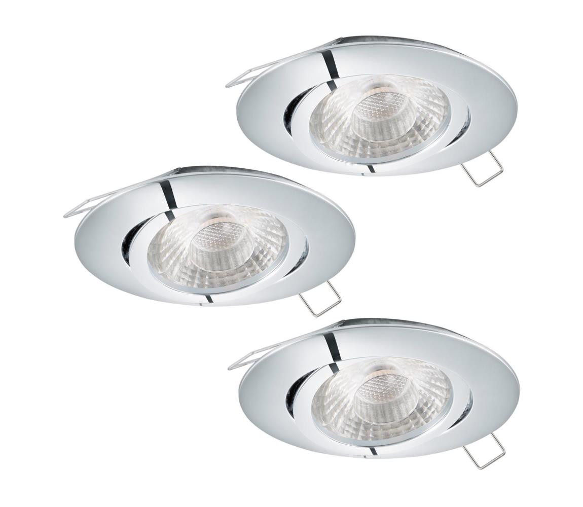Eglo Eglo 95358 - SADA 3x LED podhledové svítidlo TEDO 3xGU10-LED/5W/230V