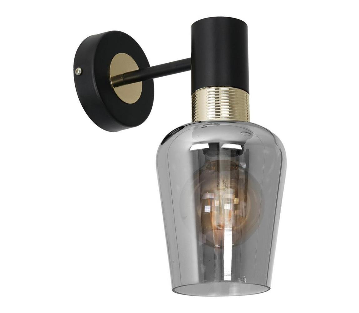 Nástěnné svítidlo ROMA BLACK 1xE27/60W/230V