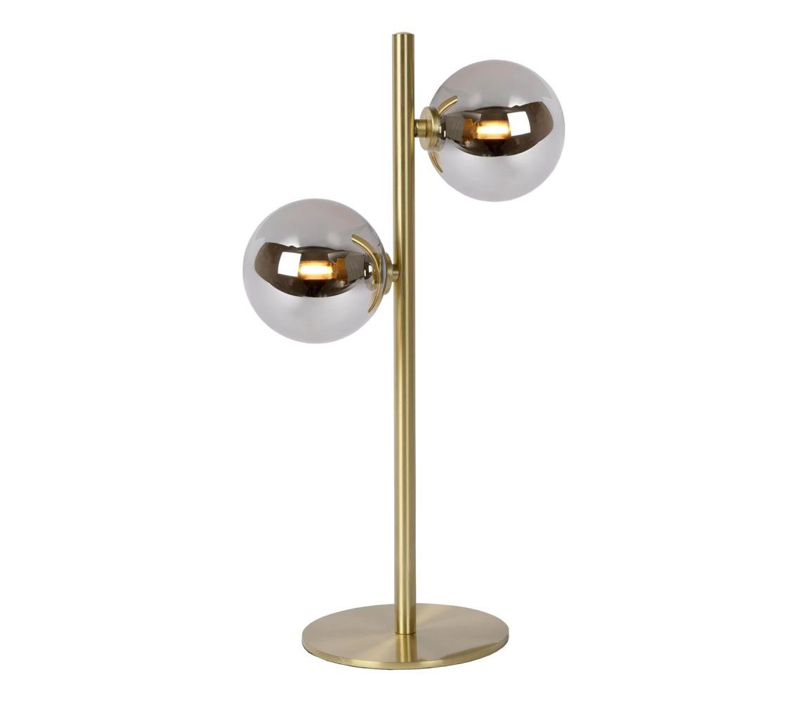 Lucide Lucide 45574/02/02 - Stolní lampa TYCHO 2xG9/28W/230V zlatá