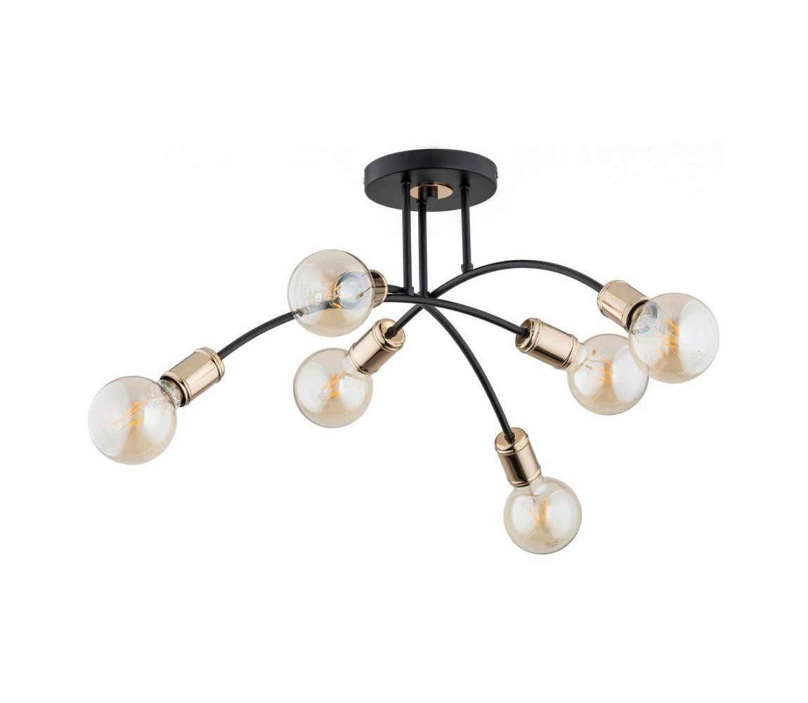 Přisazený lustr LANTI 6xE27/60W/230V