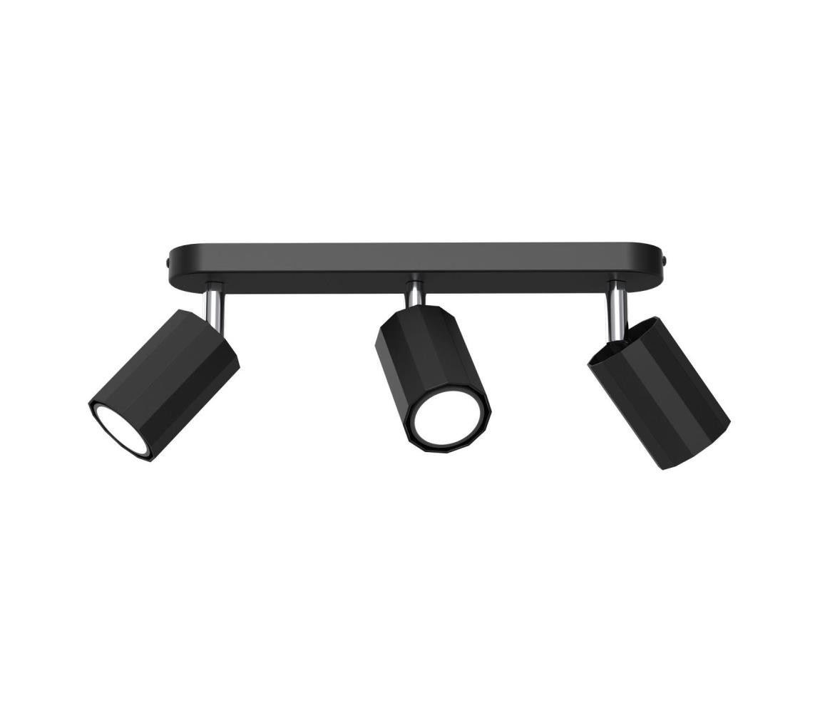 Bodové svítidlo BELLO 3xGU10/8W/230V černá