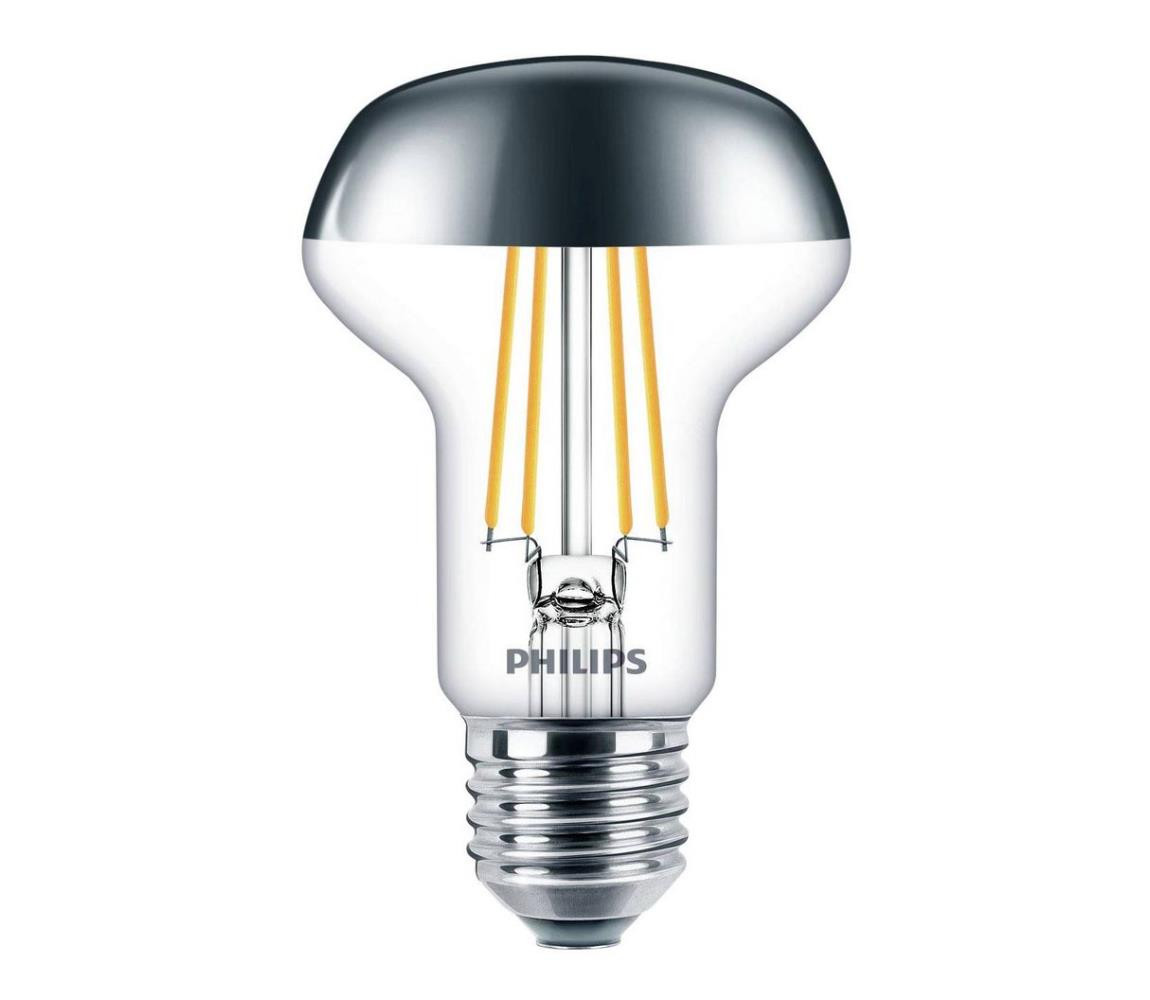 Philips LED Žárovka se zrcadlovým vrchlíkem Philips DECO E27/4W/230V 2700K
