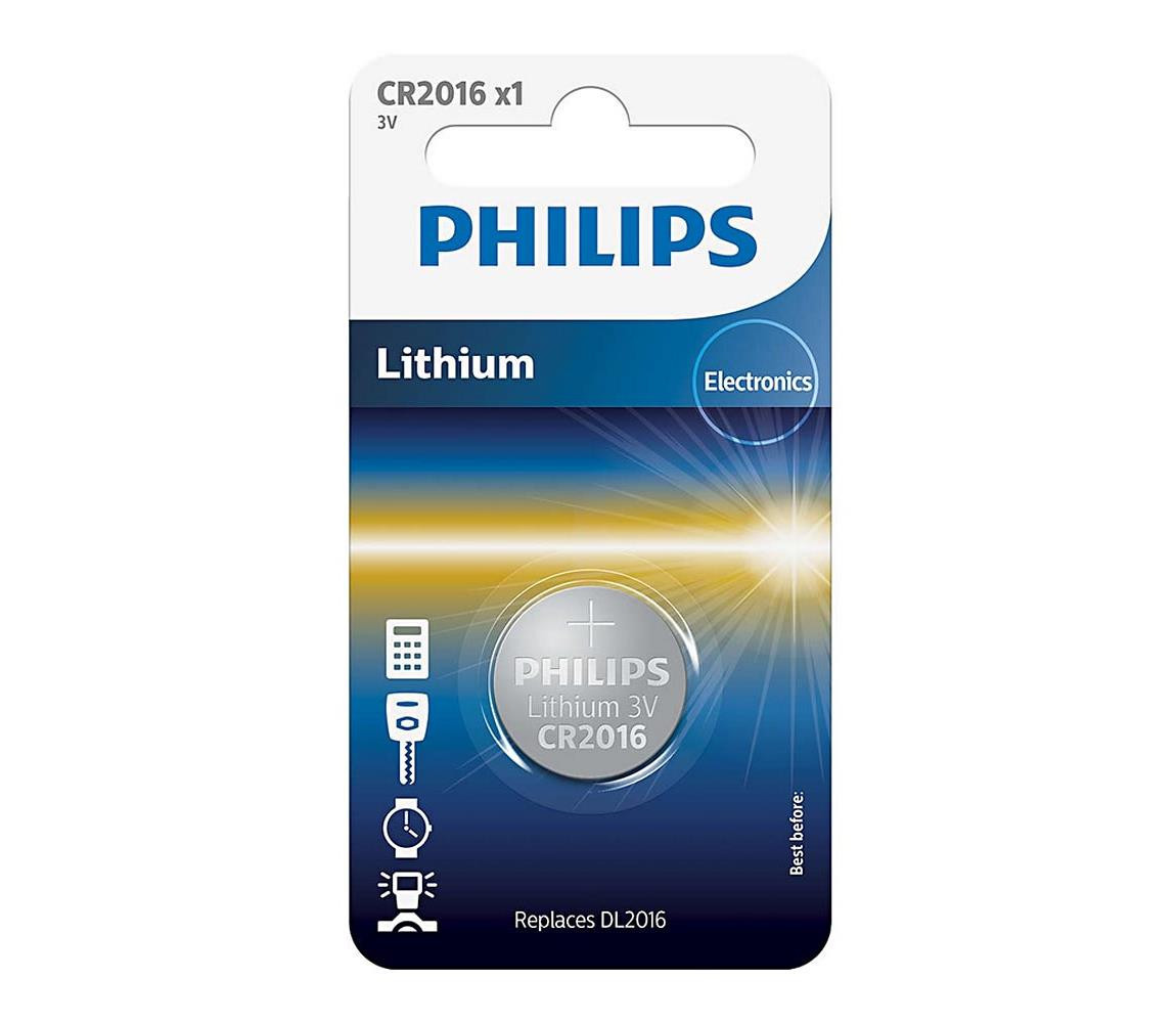 Philips Philips CR2016/01B - Lithiová baterie knoflíková CR2016 MINICELLS 3V 90mAh
