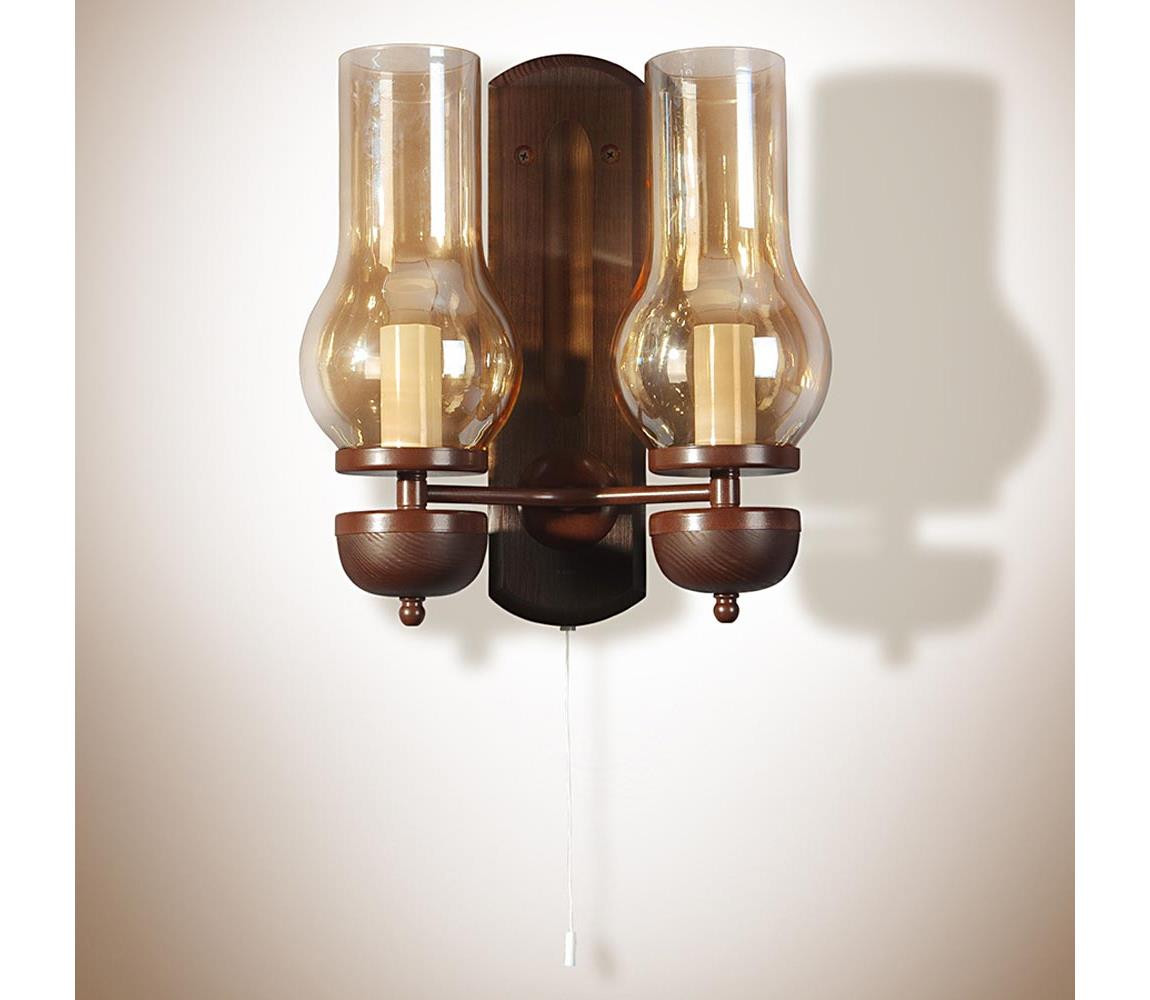 Nástěnné svítidlo TAVERN 2xE14/40W/230V