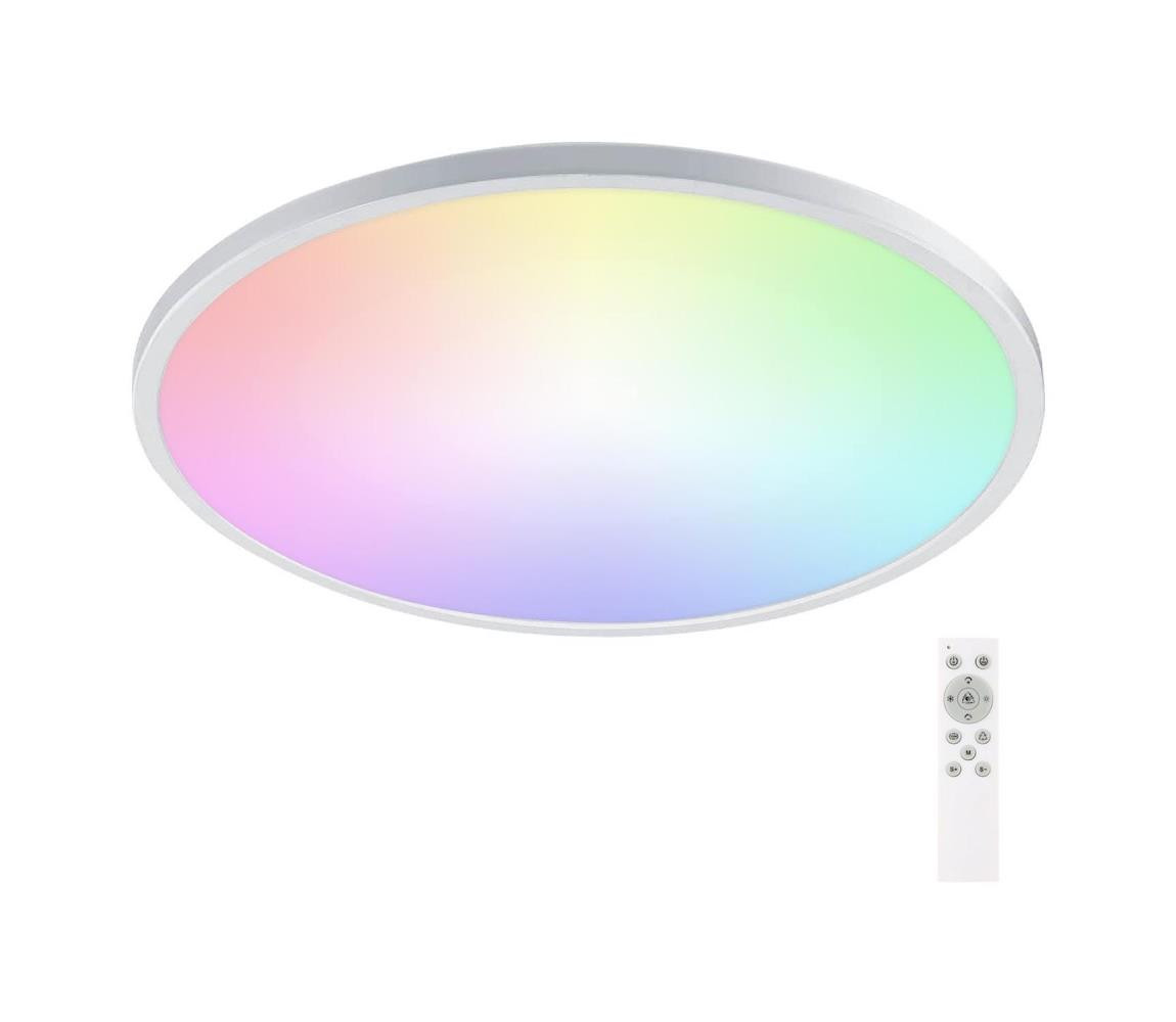 B.V. -LED RGBW Stmívatelné koupelnové svítidlo LED/24W/230V pr. 42cm IP44+DO