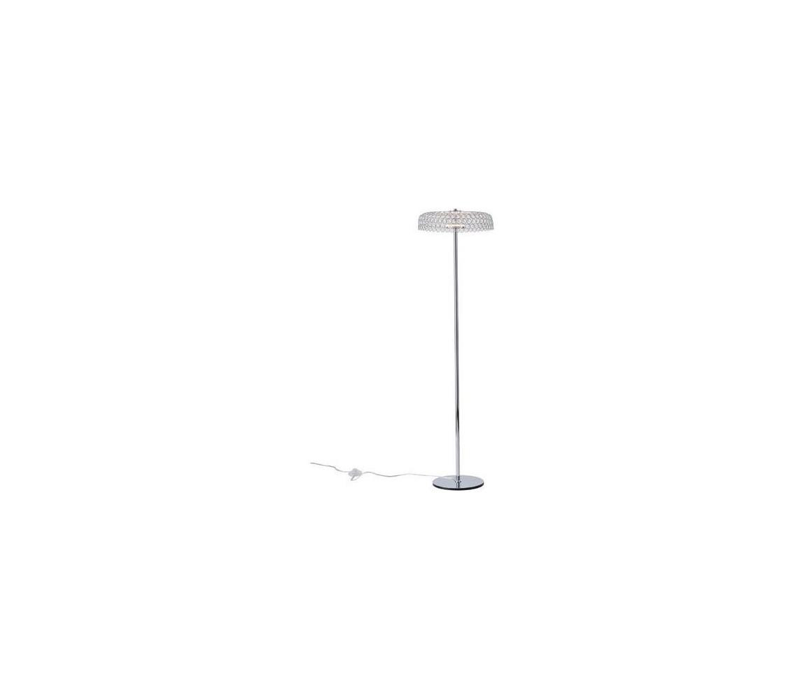 Eurolamp LED Stojací lampa LED/10W/230V 3000K lesklý chrom