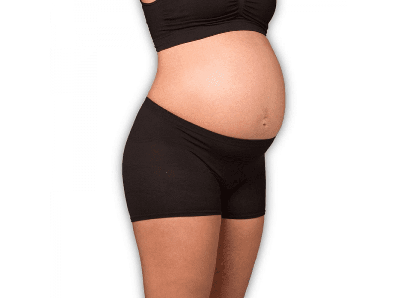 Carriwell Kalhotky do porodnice Deluxe těhotenské i po porodu ČERNÉ, 2 kusy