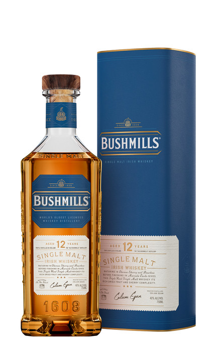 Bushmills 12 yo 40%  0,7 l