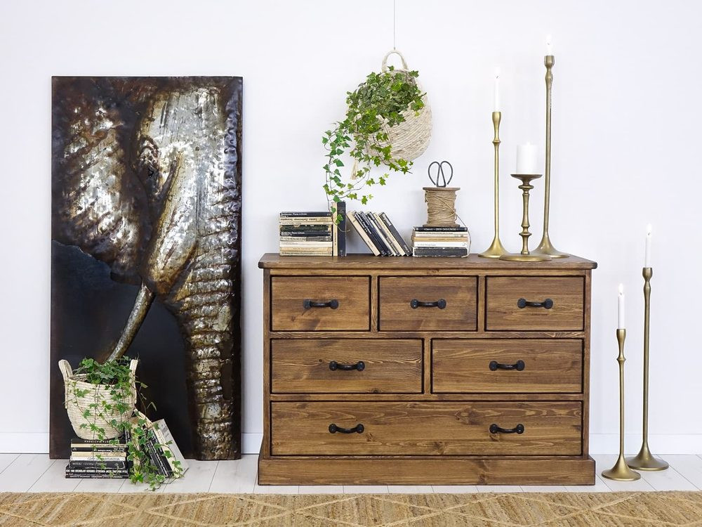 Seart Masivní komoda Rustyk 3/6