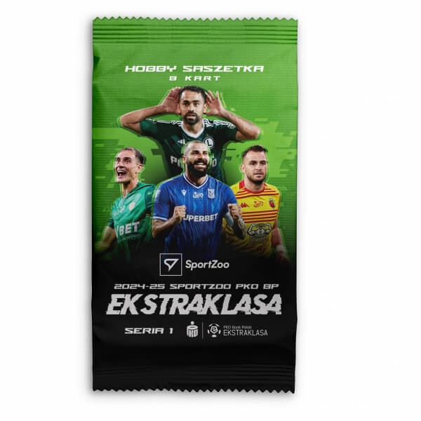 Fotbalové karty Ekstraklasa 2024-2025 Hobby balíček 1. série