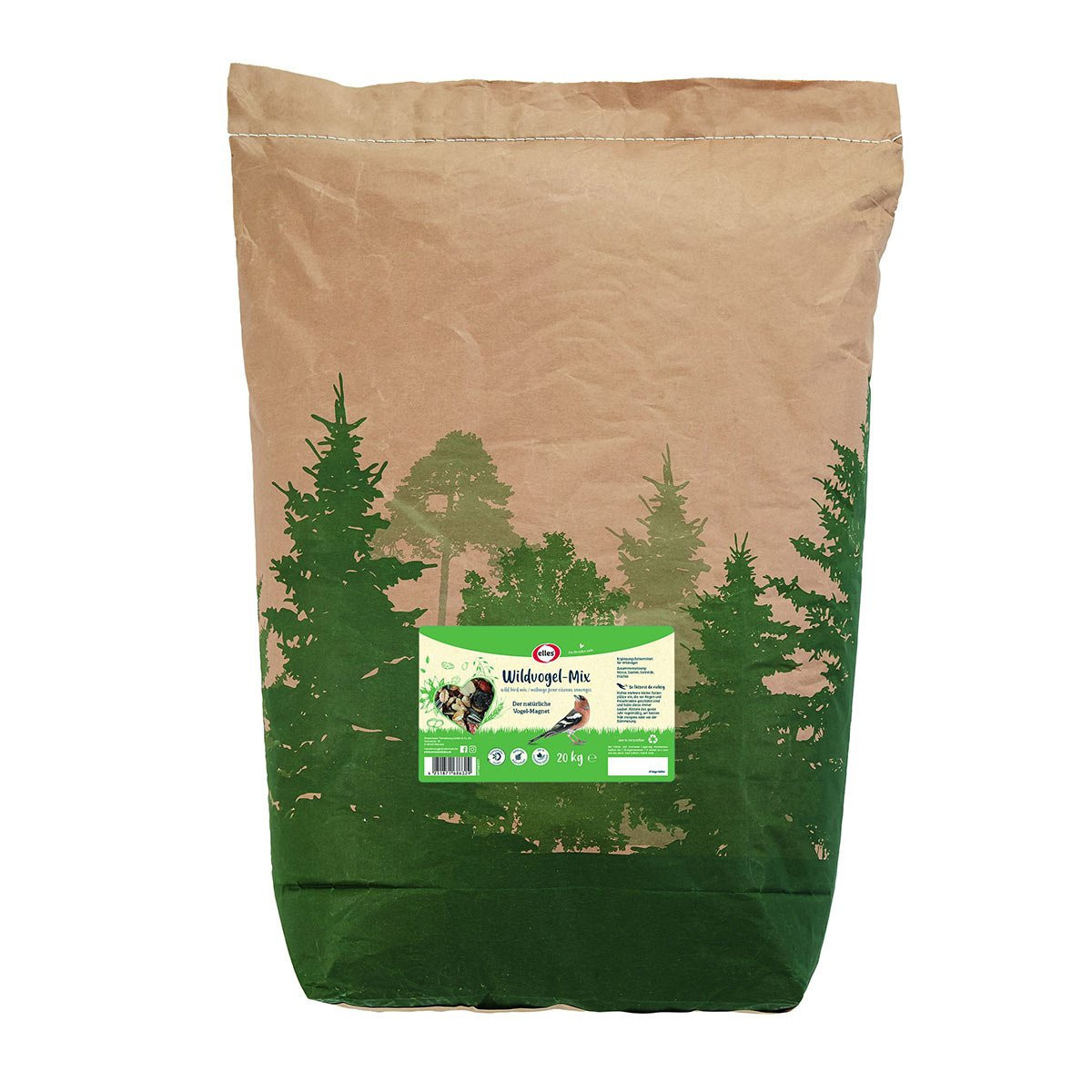 elles směs pro divoké ptactvo, 20 kg 10kg