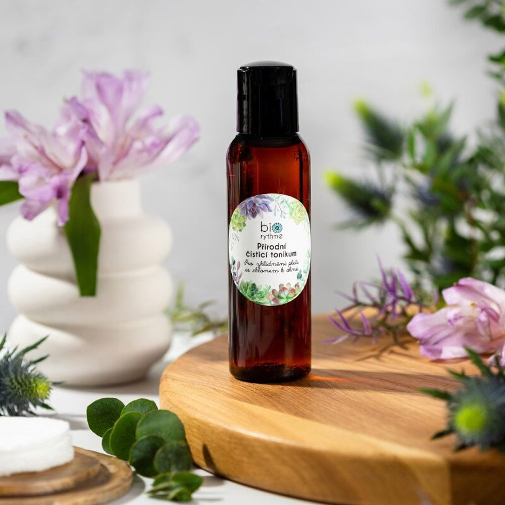 BIORYTHME PŘÍRODNÍ ČISTICÍ TONIKUM (pro zklidnění pleti se sklonem k akné) 100 ml