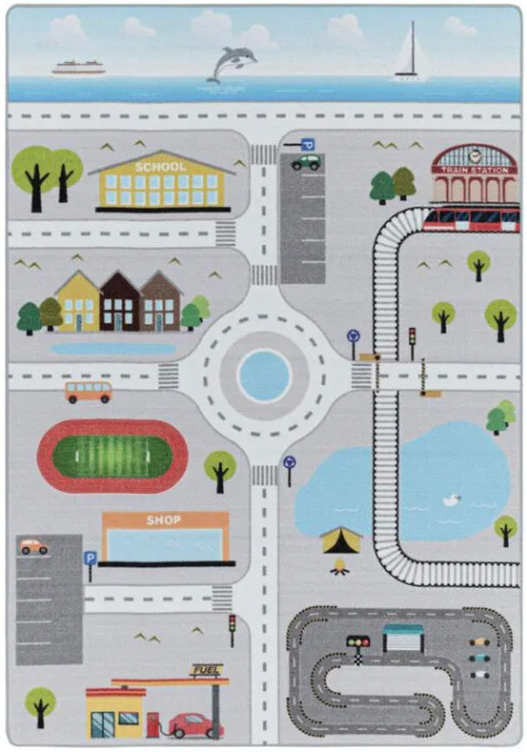 Koberec Play 2902-02 šedý