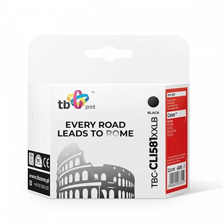 Ink. kazeta TB kompat. s Canon CLI-581XXL, TBC-CLI581XXLB BK 100% new TBC-CLI581XXLB