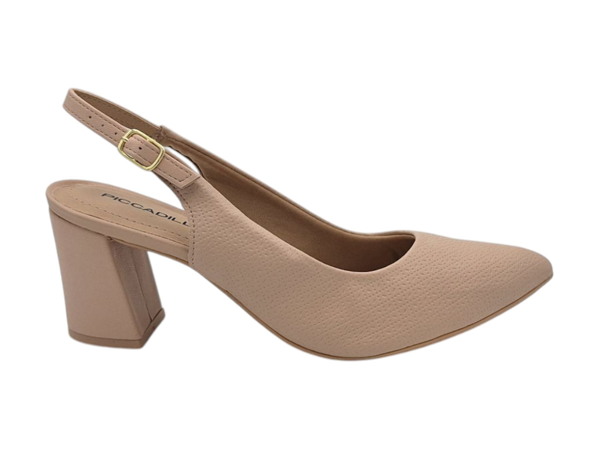 Piccadilly 745145-34 Dámské sandály na podpatku růžové 37