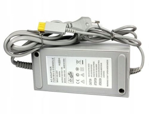 Napájecí Adaptér Ac Adaptér Pro Konzoli Nintendo Wiiu Wii U Zástrčka Eu