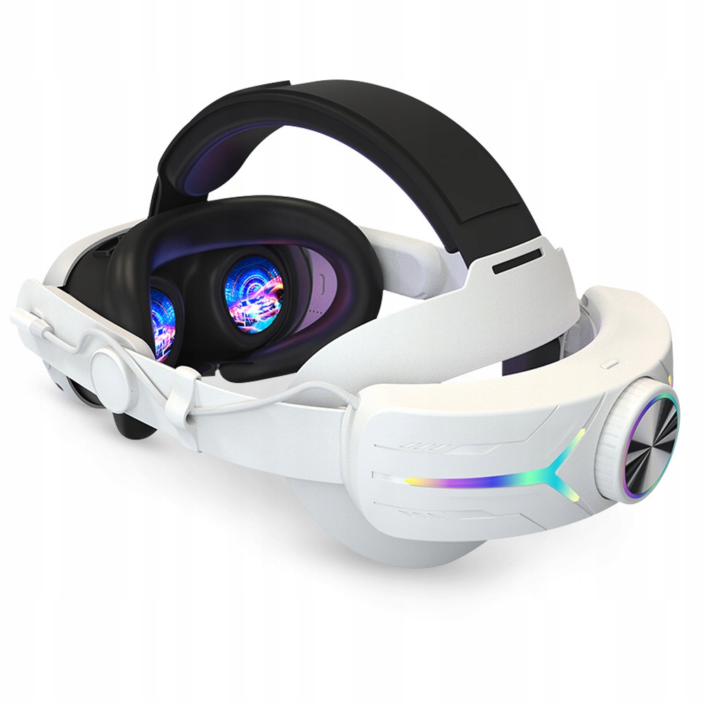 Rgb Elite Nastavitelný Popruh Akumulátor 12000mAh Pro Meta/oculus Quest 3/3S