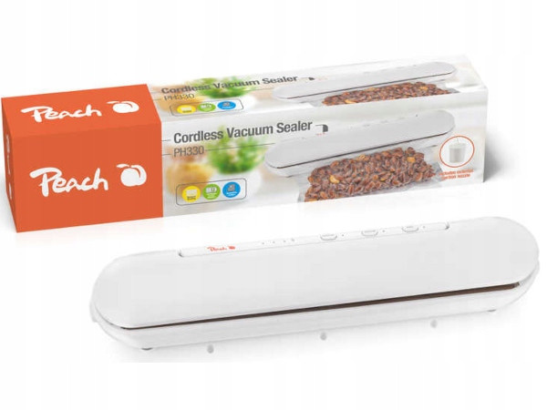 Švýcarská vakuová balicí svářečka Peach PH33o. Mobilní. Akumulátor