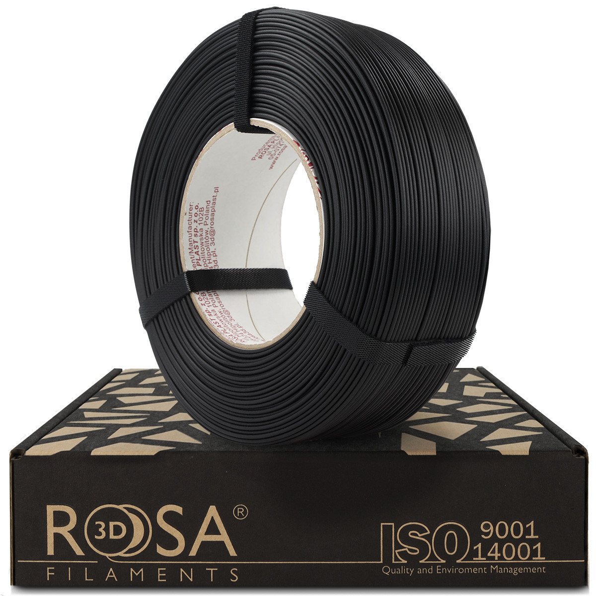 Filament 3D Rosa3D ReFill Pla Lw Aero Anthracite 1,75 mm 1 kg pro Rc letadla