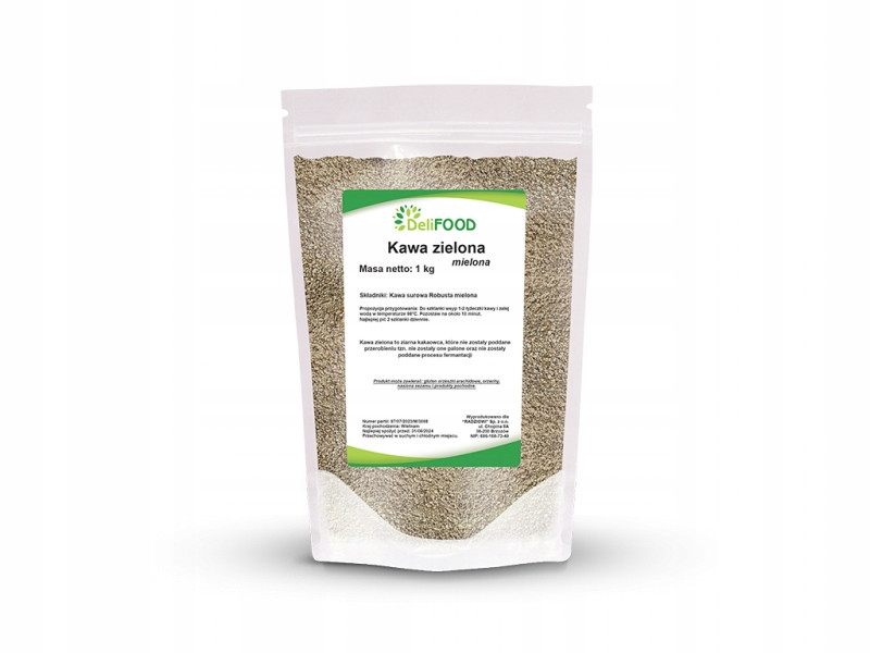 Káva mletá zelená Vivio 1000 g