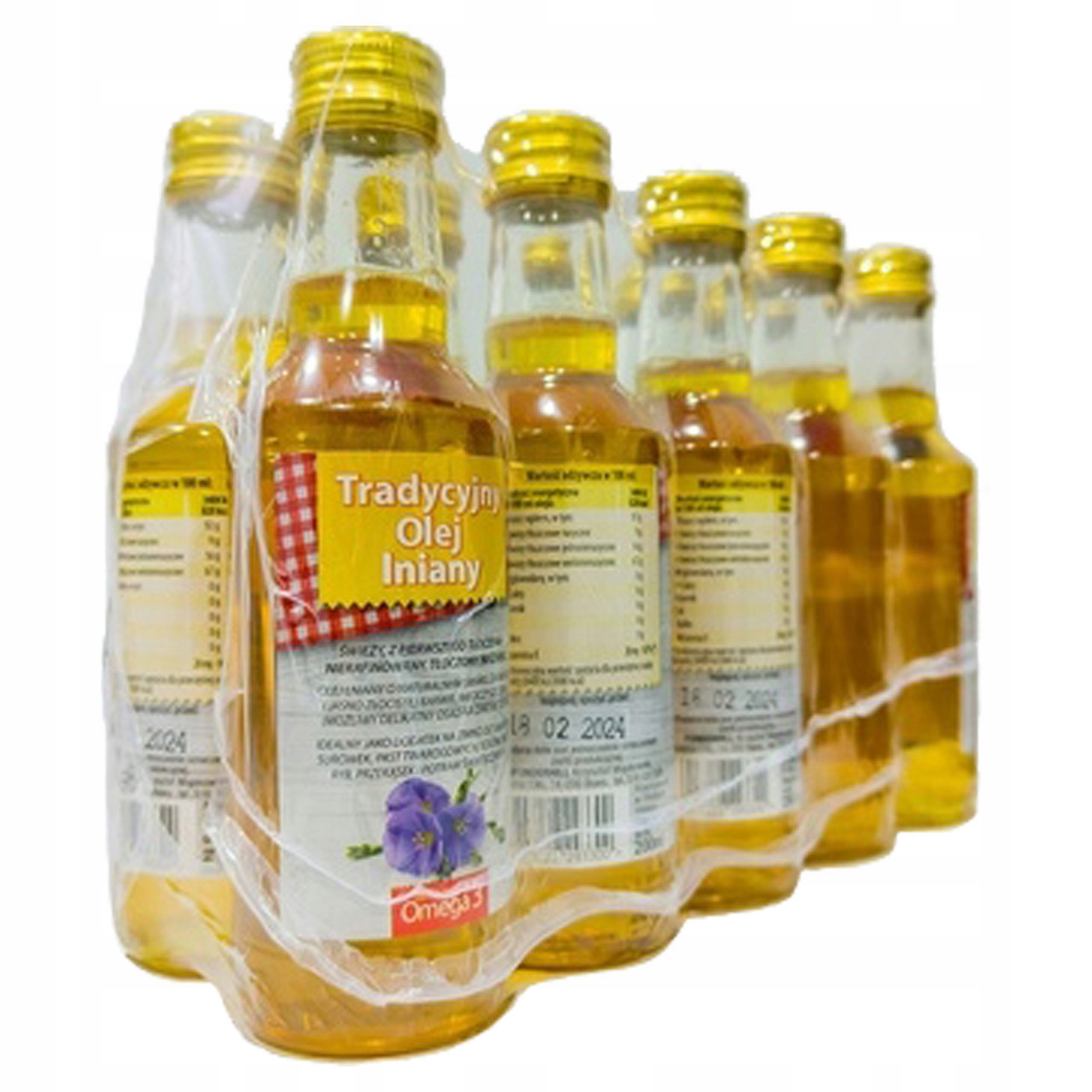 Vánoční Tradiční Lněný Olej Lisovaný Za Studena 10x200 ml