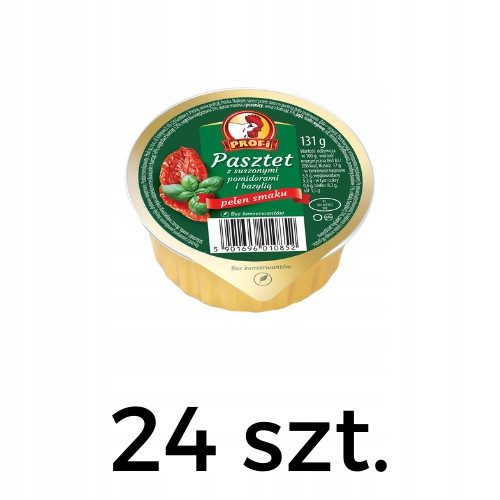 Profi Paštika sušená rajčata s bazalkou 24 x 131g