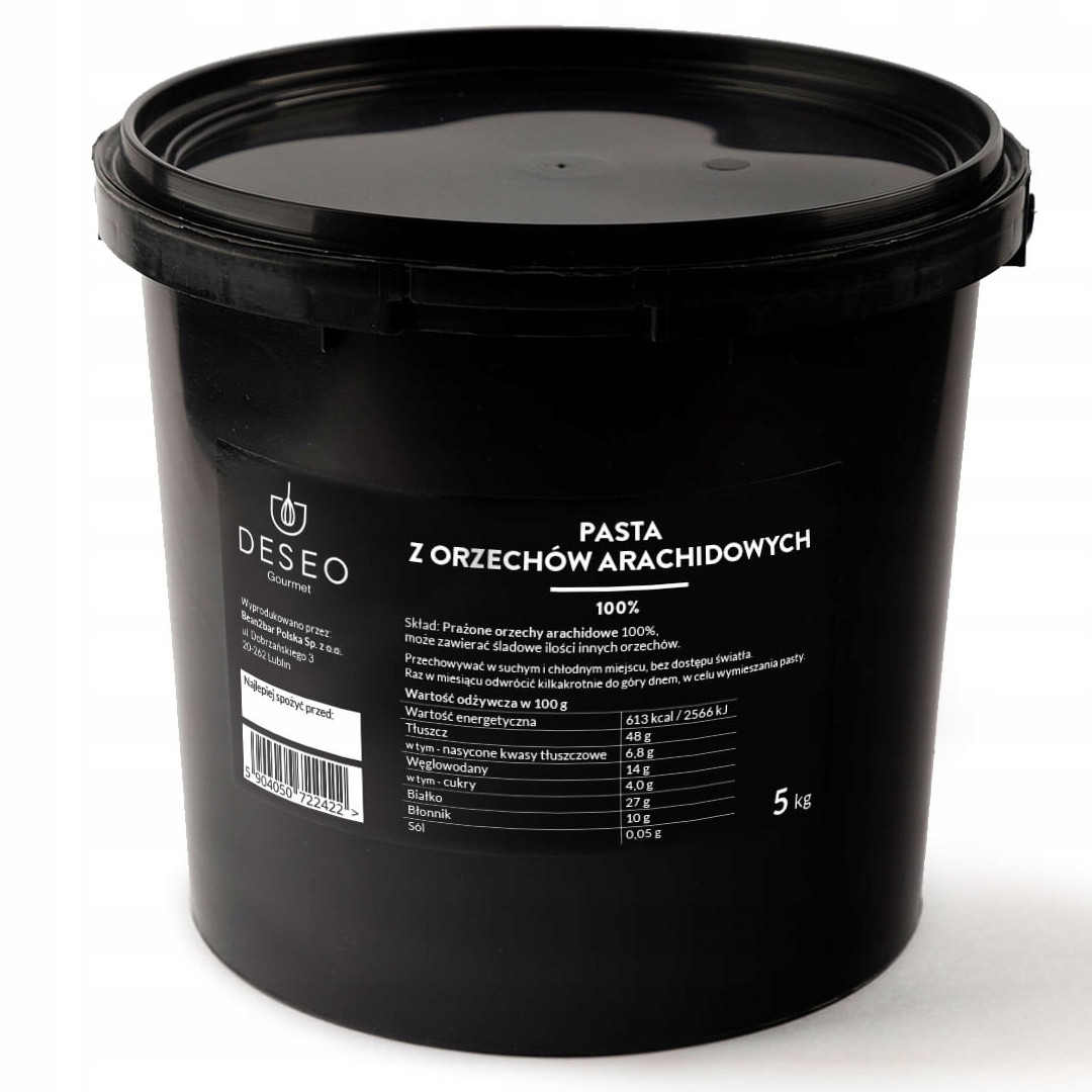 Arašídová Pasta Deseo Pasta Z Arašídů 5KG 5000G