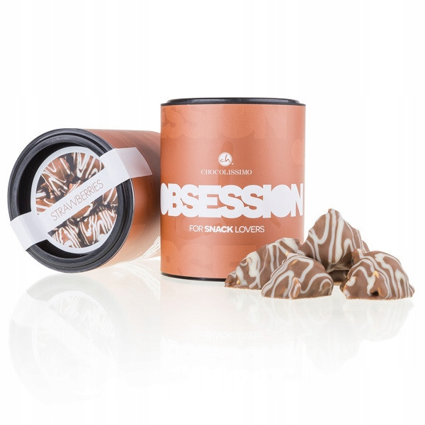 Jogurtové jahody v mléčné čokoládě