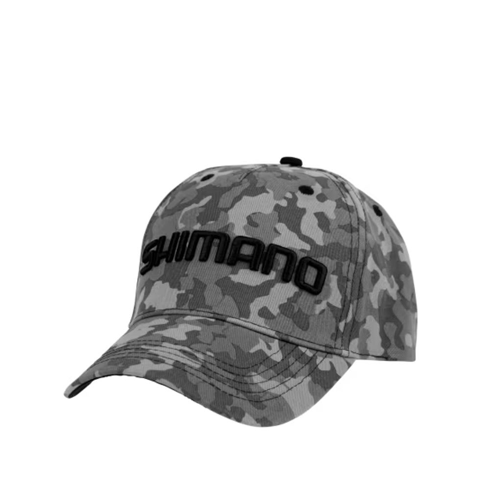 Shimano Kšiltovka Wear Cap Grey Camo