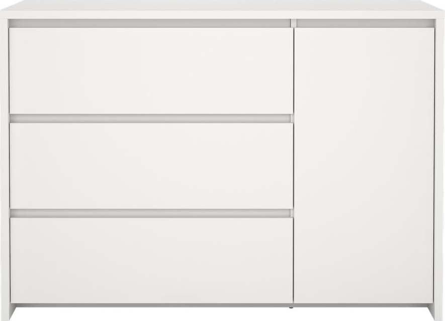 Bílá komoda 119x84x48 cm Next – Tvilum