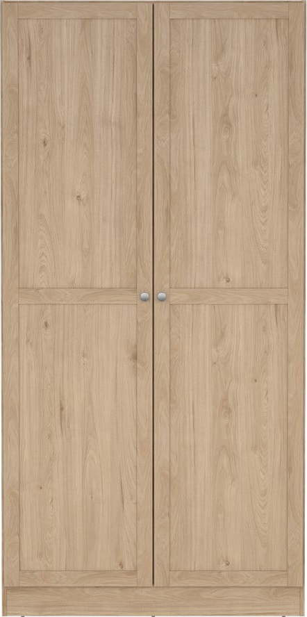 Šatní skříň v dekoru dubu v přírodní barvě 99x200x62 cm Billund – Tvilum