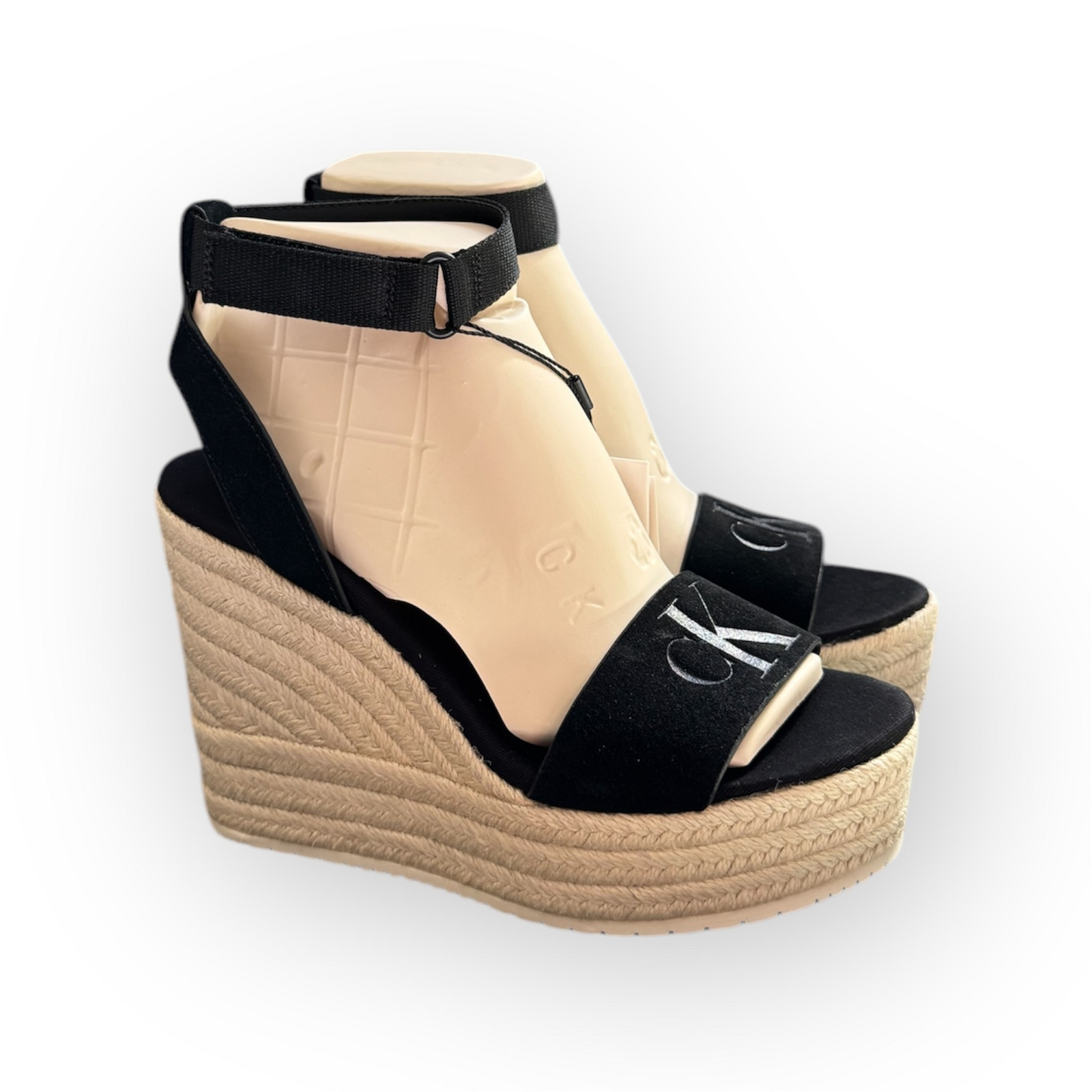 Calvin Klein WEDGE SANDAL SU MG B Dámské sandály 41 EU YW0YW01026BEH