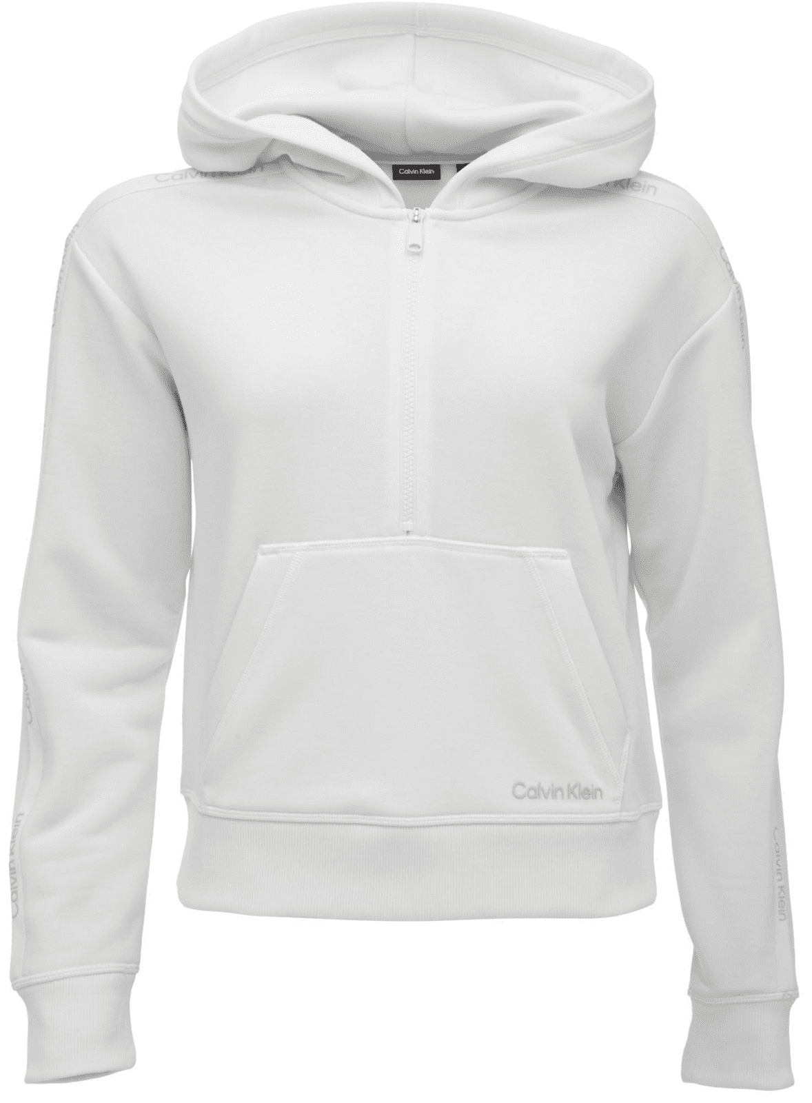 Calvin Klein PW - 1/2 Zip Hoodie Dámská mikina XL 00GWS4W342YAA