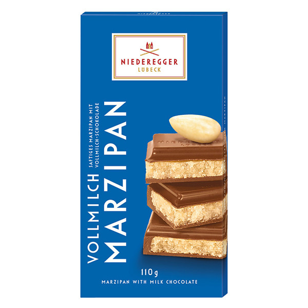 Niederegger Mléčná čokoláda plněná marcipánem 110g
