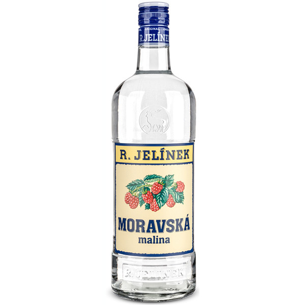 Moravská Malina 1l 30% R.Jelínek (holá láhev)