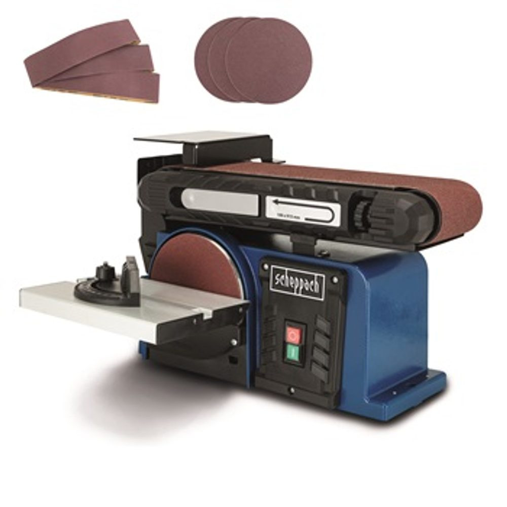 Elektrická pásová a kotoučová bruska Scheppach BTS 900 5903306901