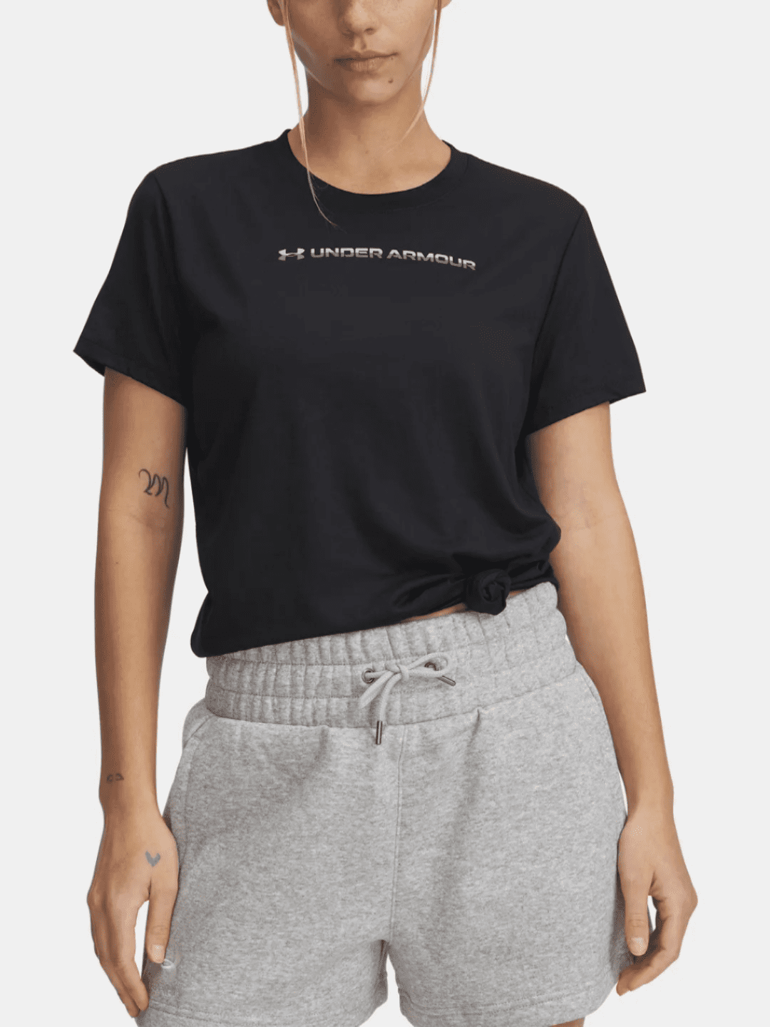 Under Armour UA TECH PTH GRAPHIC SSC-BLK Dámské tričko S 1389726-001