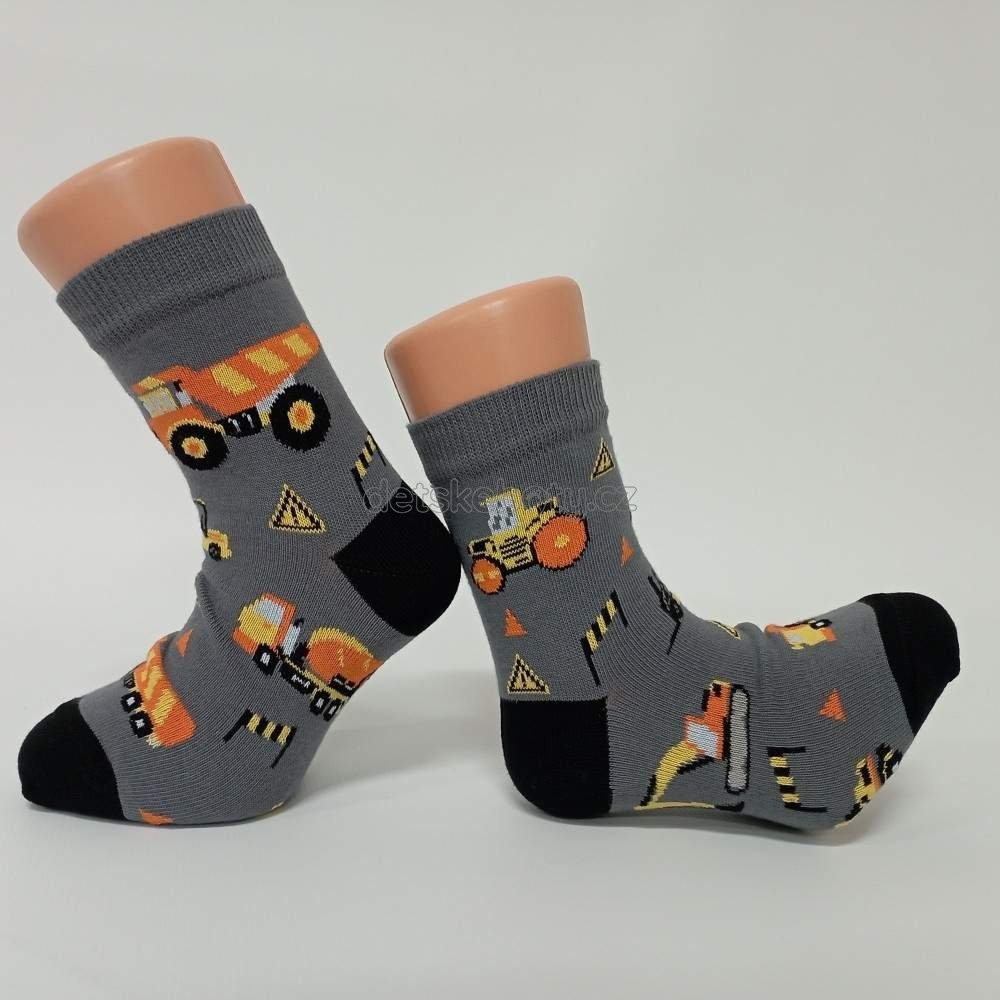 Ponožky Trepon Bagr bambus šedá