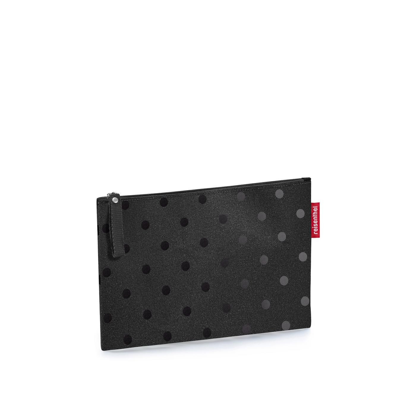Taštička na zip Reisenthel Case 1 Glossy dots black