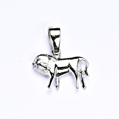 Stříbrný přívěšek, znamení lva, přívěšek ze stříbra, 1,27 g