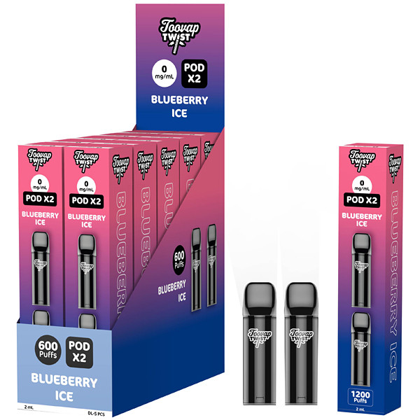 Pod Toovap Blueberry Ice 0mg/ml